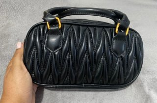 Cartera Coach Beige y Negro Negro Cartera Miu miu