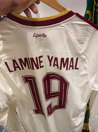Camiseta España Lamine Yamal 19 Adidas