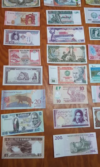 Lote 48 Billetes Mundiales Colección
