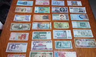 Lote 48 Billetes Mundiales Colección