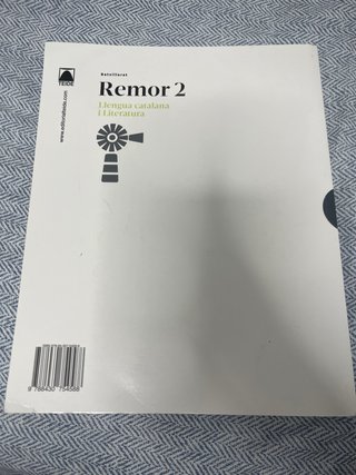 Remor. Llengua catalana i Literatura 2 BATX.
