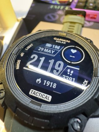 Garmin Instinct 3 Solar Tactical 45mm Reloj GPS