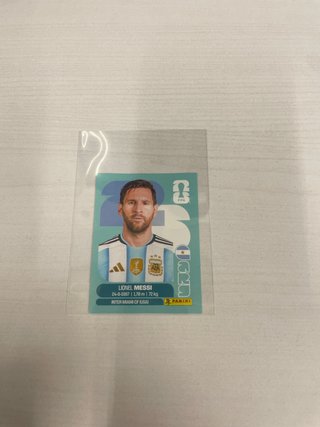 Cromo Messi Panini Mundial 2026