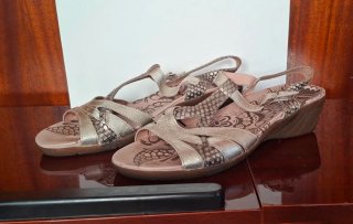 Sandalias Wonders 40 Animal Print