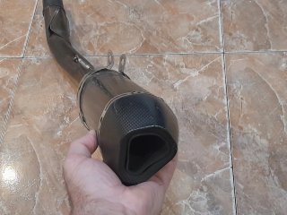 Tubo de escape Akrapovic Carbono