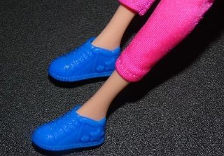 Sneakers Blu per Barbie Anni '90