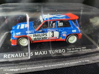 Maqueta Renault 5 Maxi Turbo 1:43