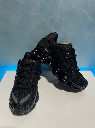 Zapatillas Nike Shox Talla 38 Negras