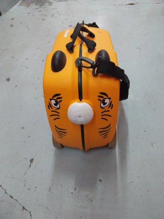 Maleta infantil con ruedas diseño tigre