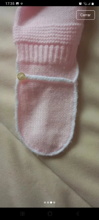 Polainas de bebé de punto