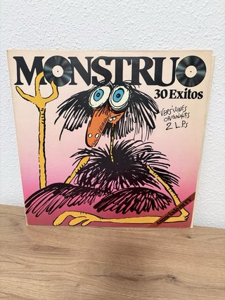 Disco Vinilo Monstruo 30 Éxitos 2 LPs
