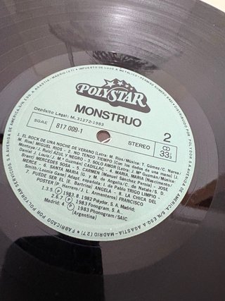 Disco Vinilo Monstruo 30 Éxitos 2 LPs