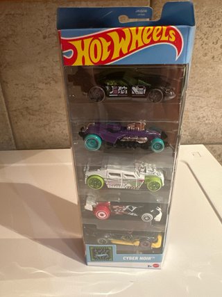 Set 5 Hot Wheels Cyber Noir