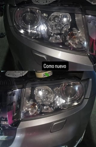 Rejuvenecimiento de faros low cost