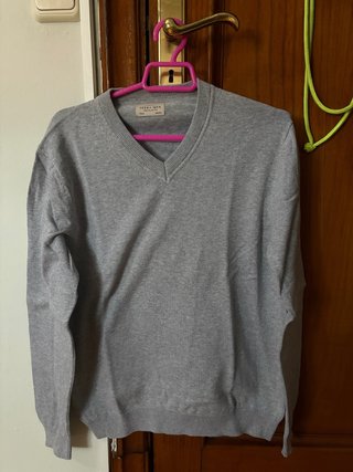 Jersey Zara Man Gris Talla M
