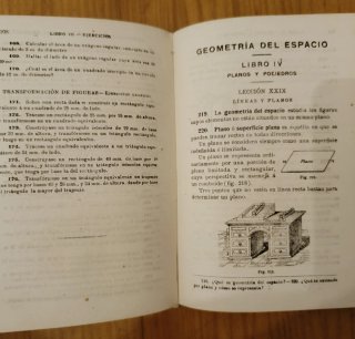 Geometría. Dibujo y agrimensura.