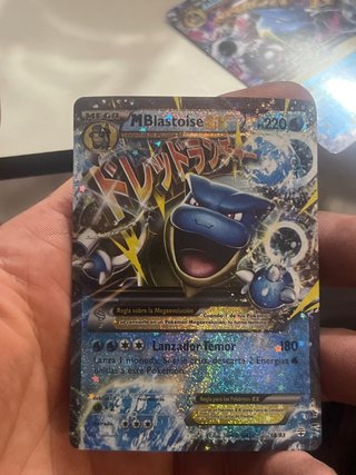 Carta Pokémon M Blastoise EX Original