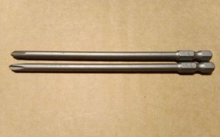 2 inserti croce numero 2 lunghezza 125 mm