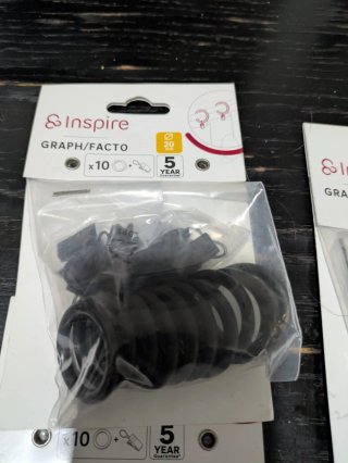 Aros para cortinas Inspire x10