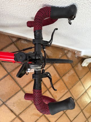 Bicicleta carretera infantil 26 roja