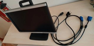 Monitor HP Compaq LA1905wg Argento