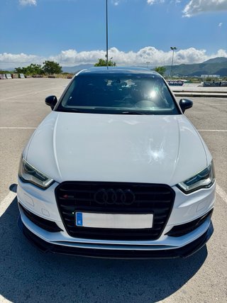 Audi A3 2016 diesel Sline blanco impecable