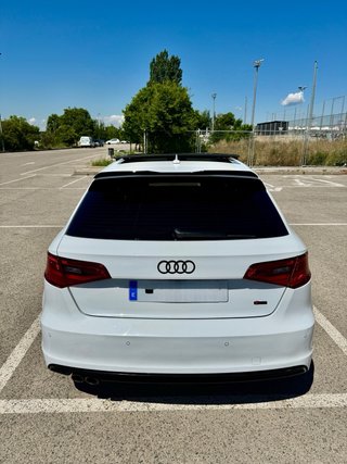 Audi A3 2016 diesel Sline blanco impecable