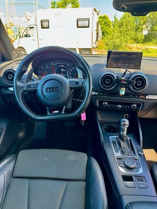 Audi A3 2016 diesel Sline blanco impecable