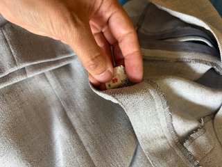 Traje pantalon Chantal Gris