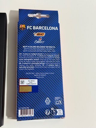 Penne BIC 4 Colori F.C. Barcellona