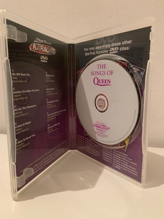 Lote 2 DVD Karaoke StarTrax: Madonna y Queen