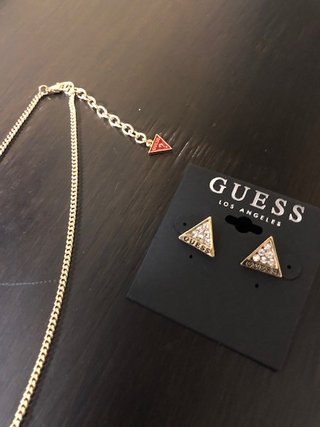 Conjunto Collar + Pendientes GUESS NUEVOS!!