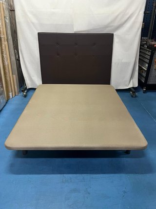 Base Tapizada + Colchón Visco 150x190