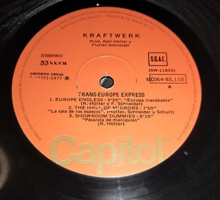 Kraftwerk Trans Europa Express Vinilo