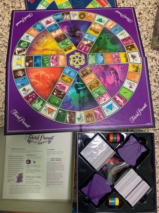 Lote 6 juegos de mesa: Trivial, Composio, etc.