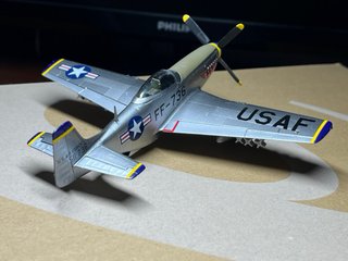 Maqueta F51D Mustang Corea Italeri 1/72