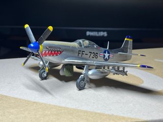 Maqueta F51D Mustang Corea Italeri 1/72