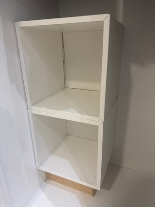 Scaffalature quadrate Ikea bianche