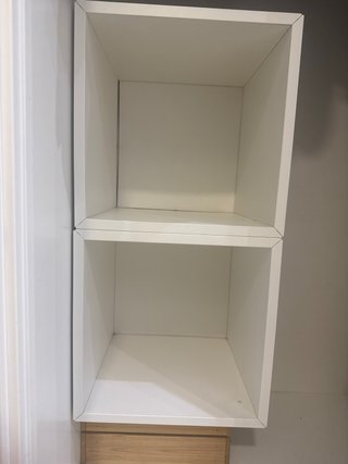 Scaffalature quadrate Ikea bianche