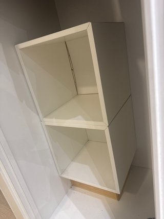 Scaffalature quadrate Ikea bianche