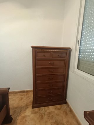 Dormitorio Matrimonio Madera Oscura