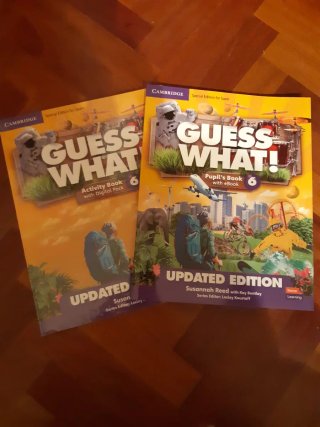 Libro + activity Guess What! 6 primaria Cambridge