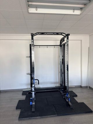 Macchina per il Fitness con Rack e Pulegge Regolabili