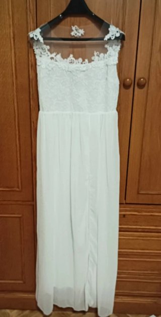 Vestido de Novia Encaje Blanco