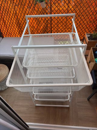Cajonera Metálica Jonaxel Ikea Blanca