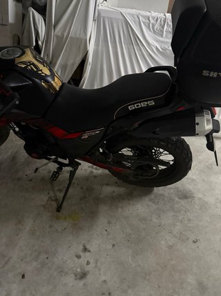 Moto Goes Tekken 125 Adventure Negra/Roja