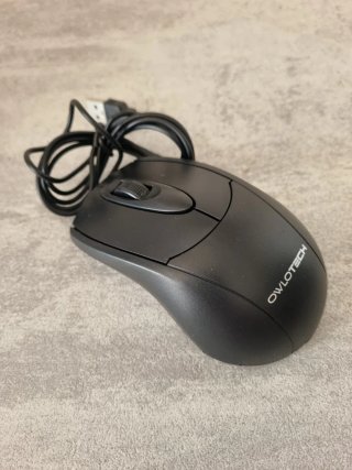Ratón Owlotecg OWM100 Negro