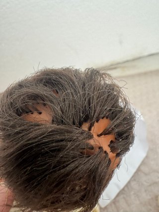 Barriguitas Negro con Faldón y Globo, pelo liso