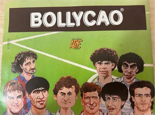 Álbum cromos Caricaturas de Futbolistas Famosos