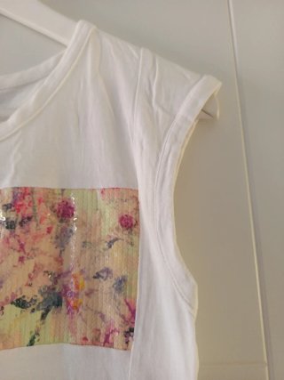 Camiseta trucco sin mangas talla S